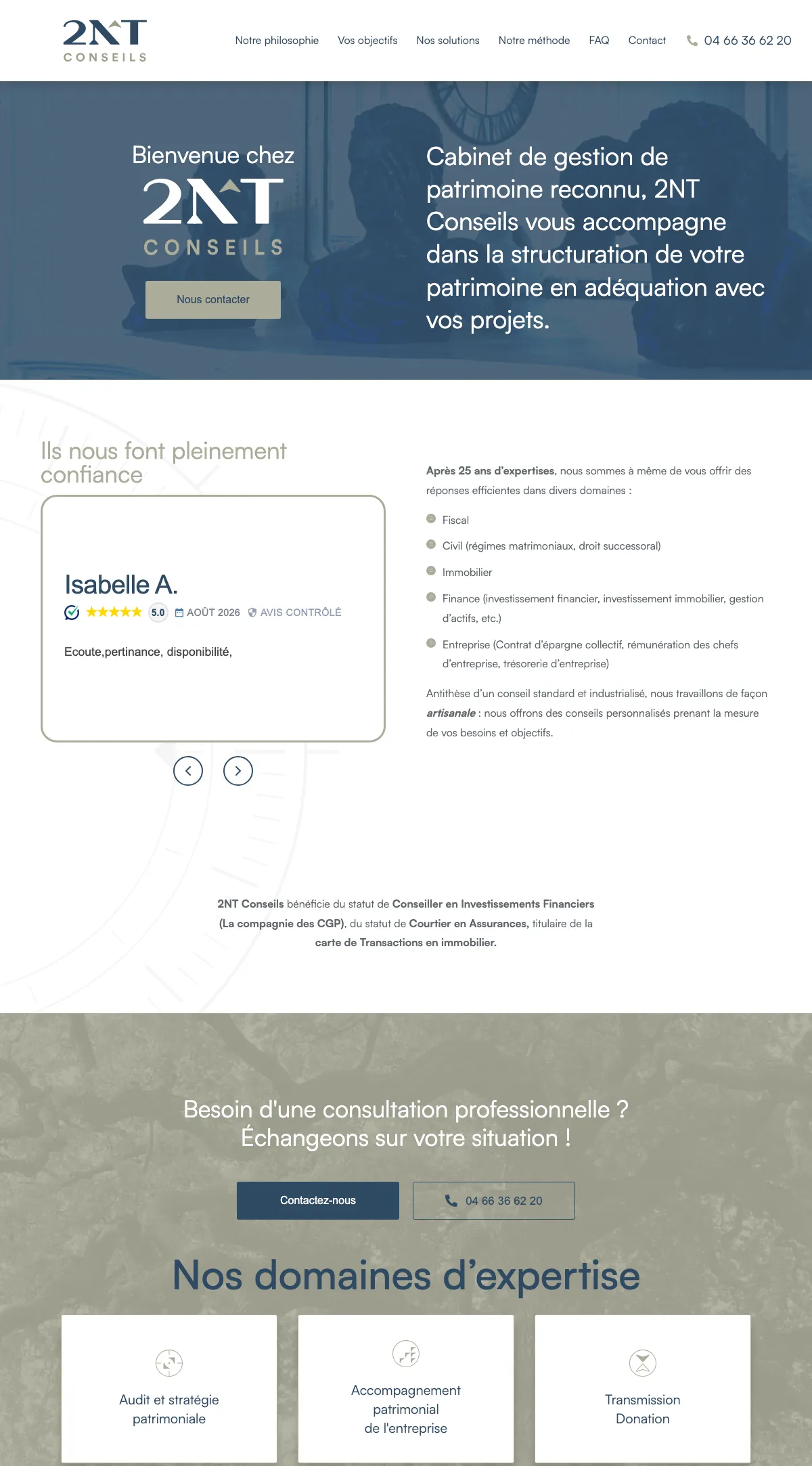 Site de 2NT Conseils
