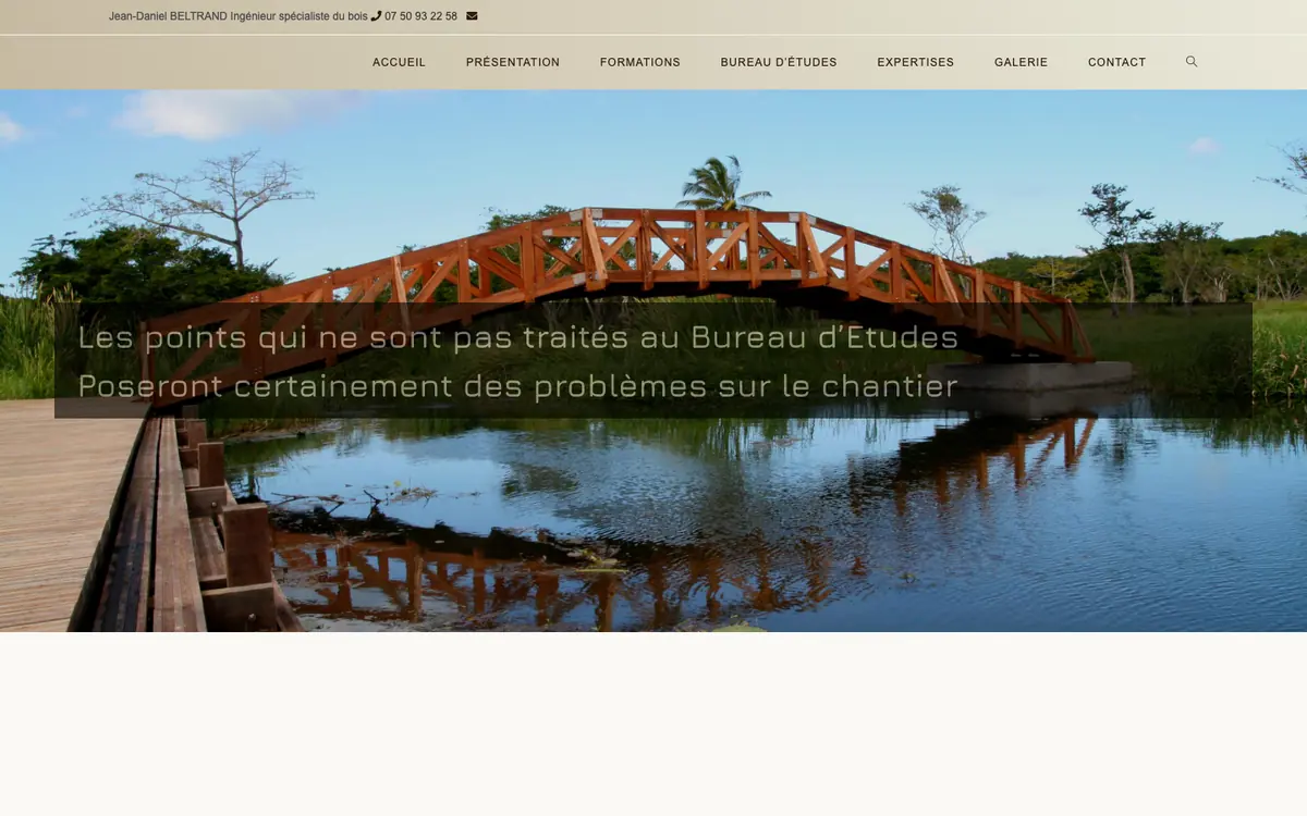 Site du BET Beltrand